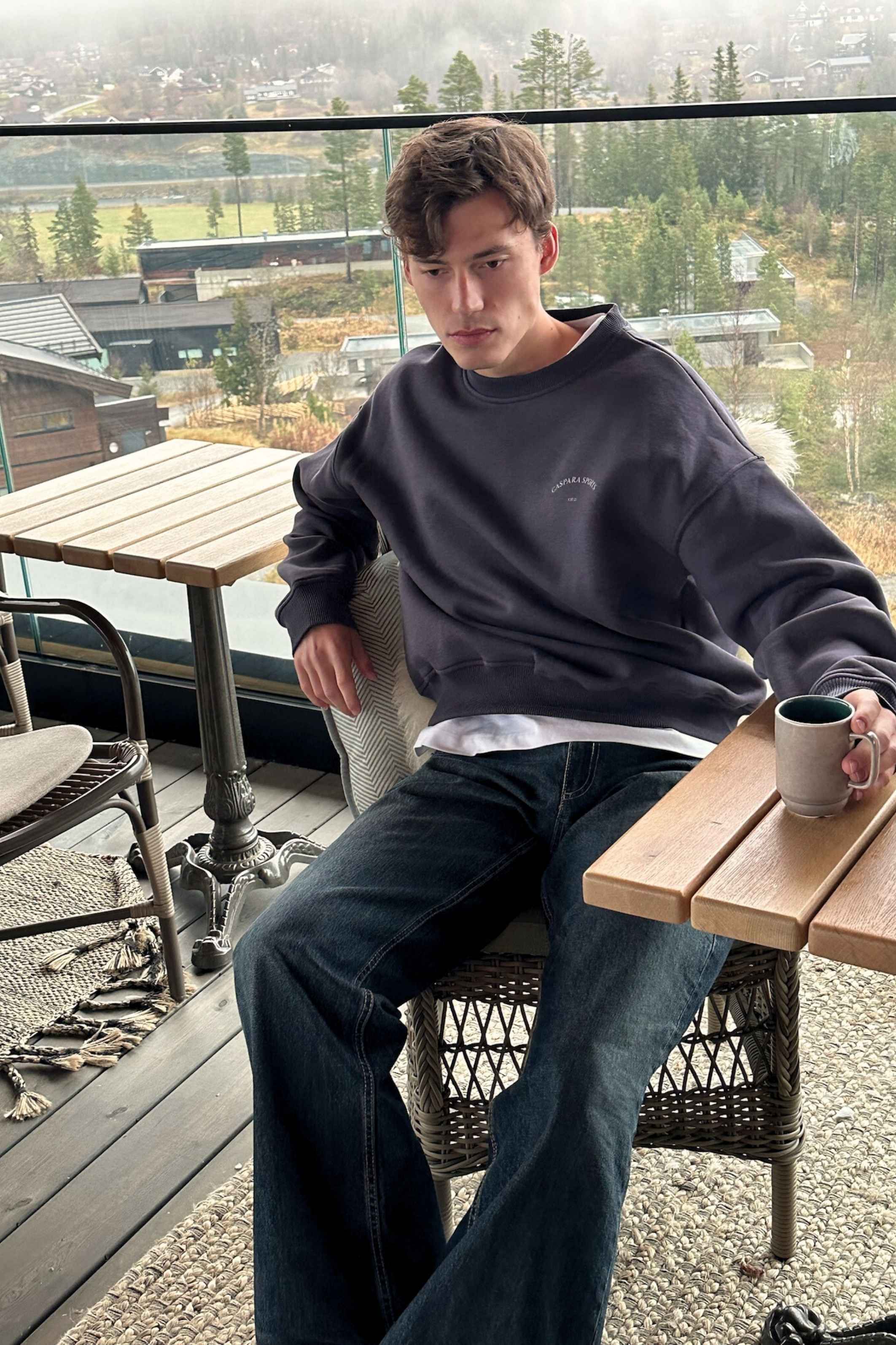 LIMITED EDITION︱M. Countryside Crewneck - Anthracite